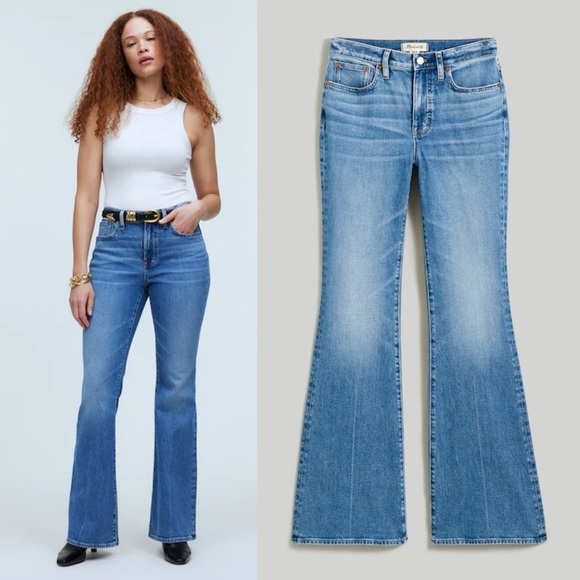 NWT Madewell Flea Market Flare Jeans NO672 Size 31 - Picture 1 of 12